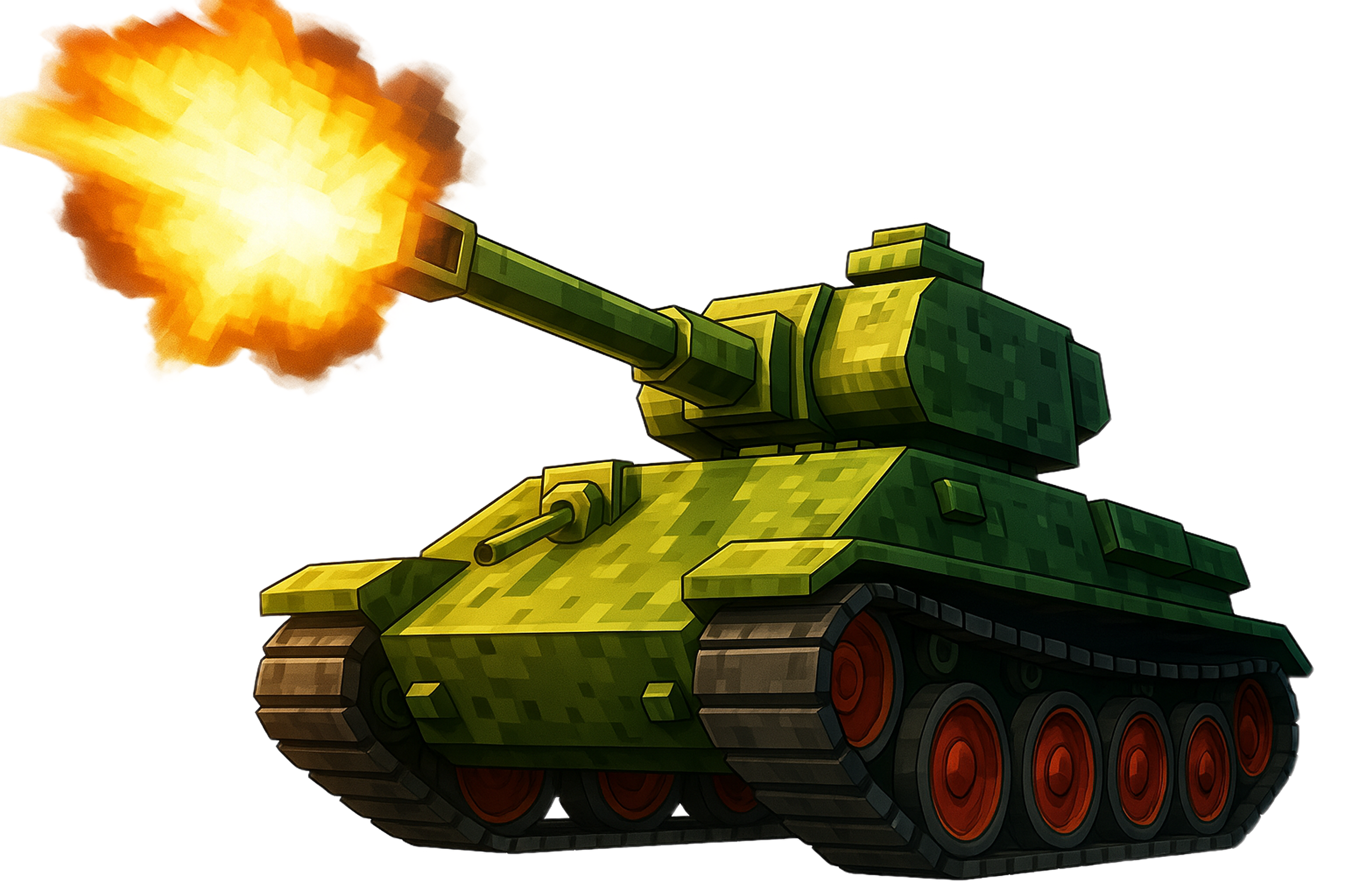 Battle with pixelated tanks in destructible terrain - take aim, fire missiles, and blow up opponents in this reimagined retro arcade tank shooter.